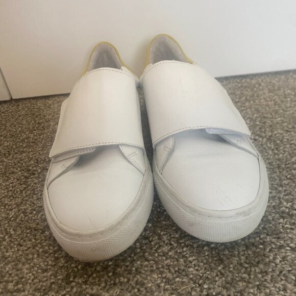 Maguire Shoe Treviso White and Yellow Leather Unisex Women's‎ Size 5.5 - Picture 8 of 8